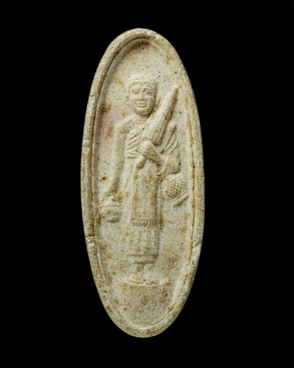 24Nov24 (127)p.jpg - พระสีวลี หลังสิงห์ หลวงปู่คำพันธ์ โฆสปัญโญ (พระสุนทรธรรมากร) วัดธาตุมหาชัย ต.มหาชัย อ.ปลาปาก จ.นครพนม ปี2542 เนื้อผงพุทธคุณ ผงว่าน พระเก่าสวย มวลสารดี [..] | https://kamulet.in.th